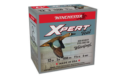 Ammunition Winchester Ammunition XPERT STEEL 12Gauge WIN XPERT STEEL 12GA HV 3" #6 25/250 • Model: XPERT STEEL